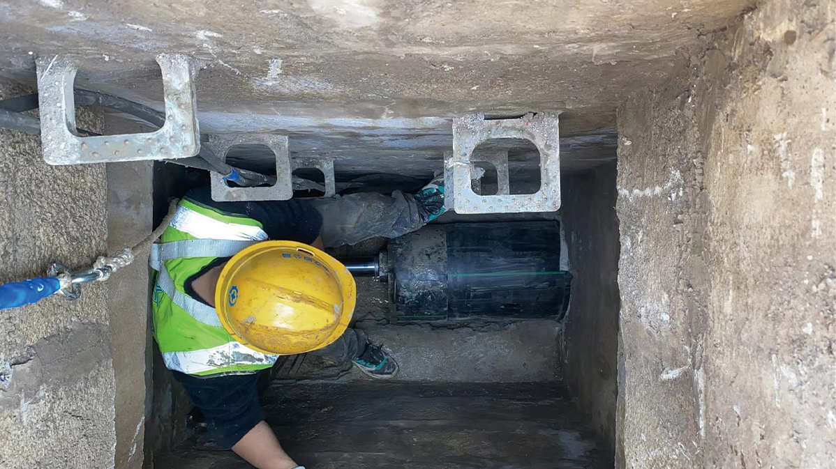 青田HDPE短管内衬法